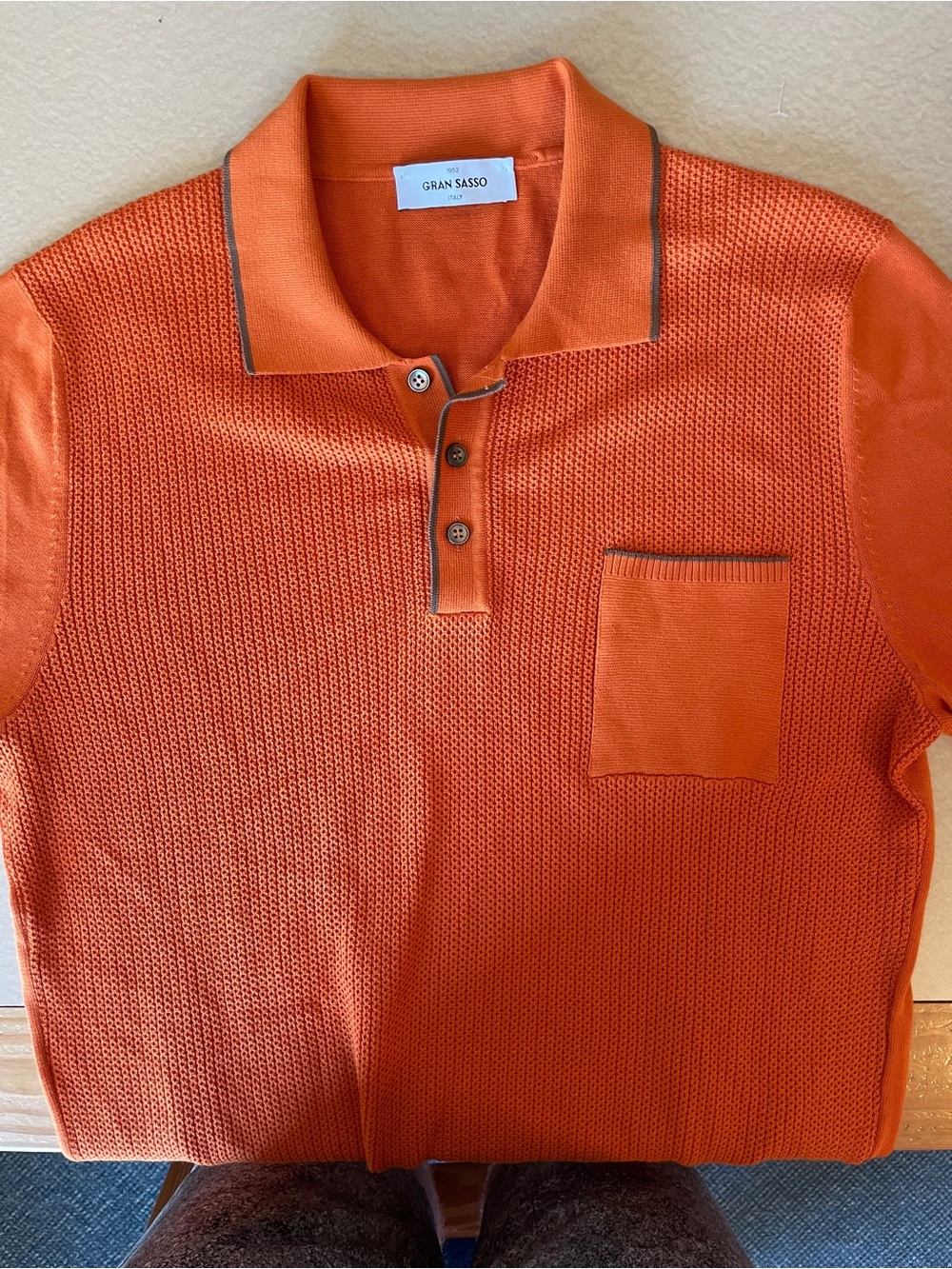 GRAN SASSO knit polo